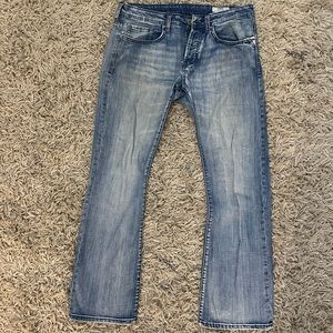 Buffalo David Bitton KING Slim Boot Jeans Mens 34W x 32L